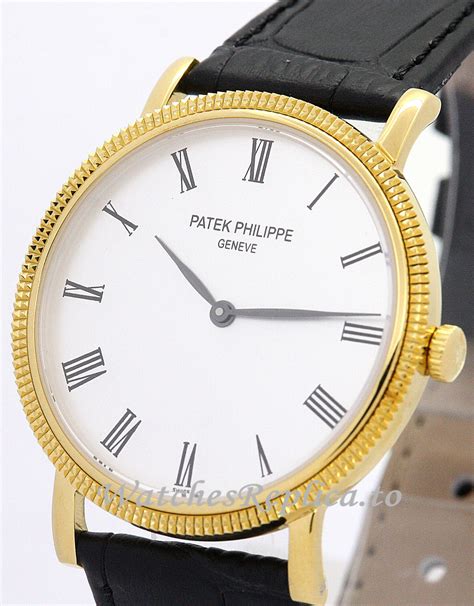 patek philippe calatrava white face|patek philippe calatrava price.